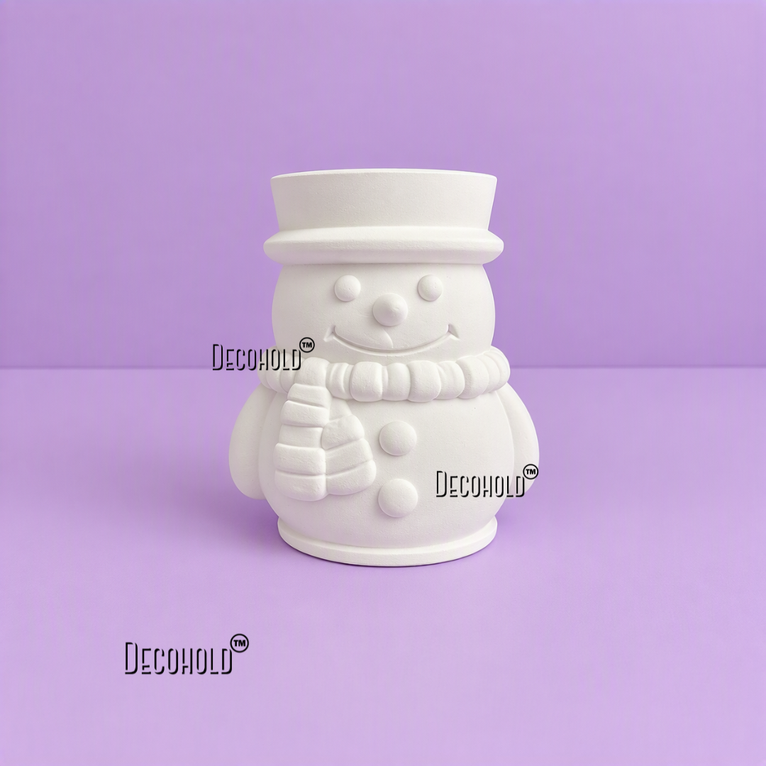 Snowman Jar Silicone Mold