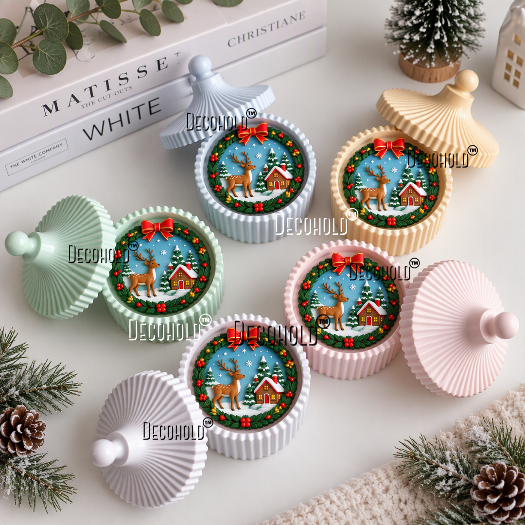 Reindeer Charm Candle Silicone Mold