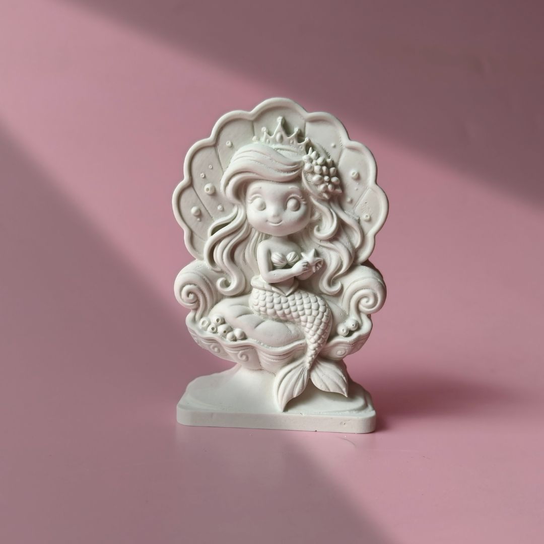 Mermaid Mold (Kids Paint Kit)