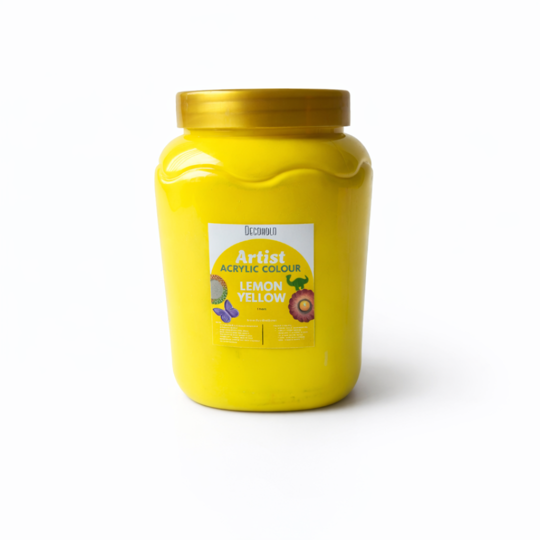 Lemon Yellow Acrylic Colour