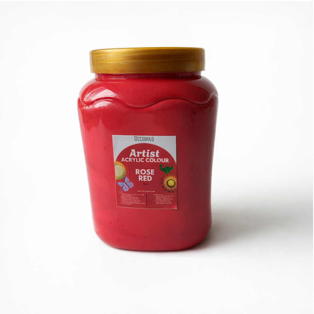 Rose Red Acrylic Colour