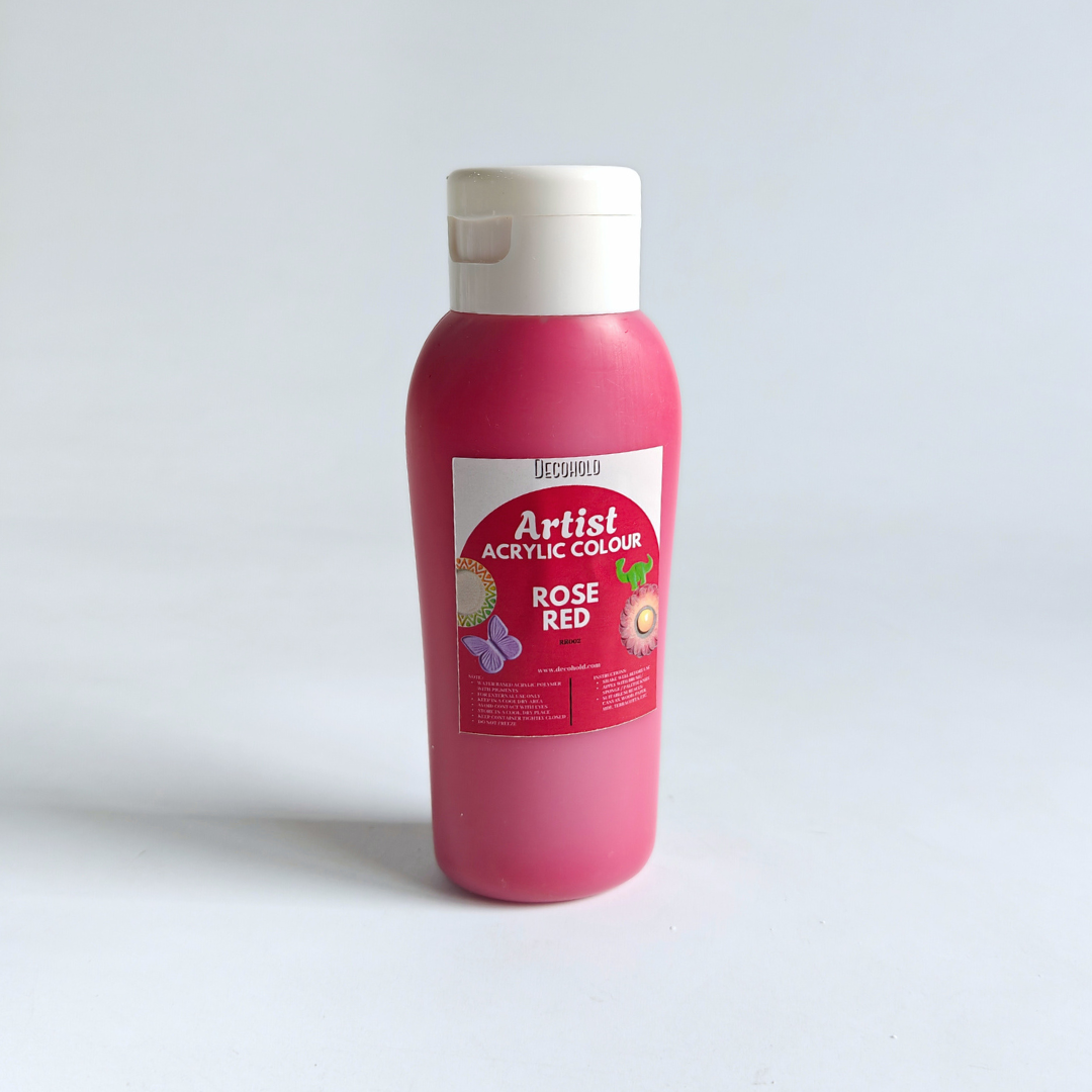 Rose Red Acrylic Colour