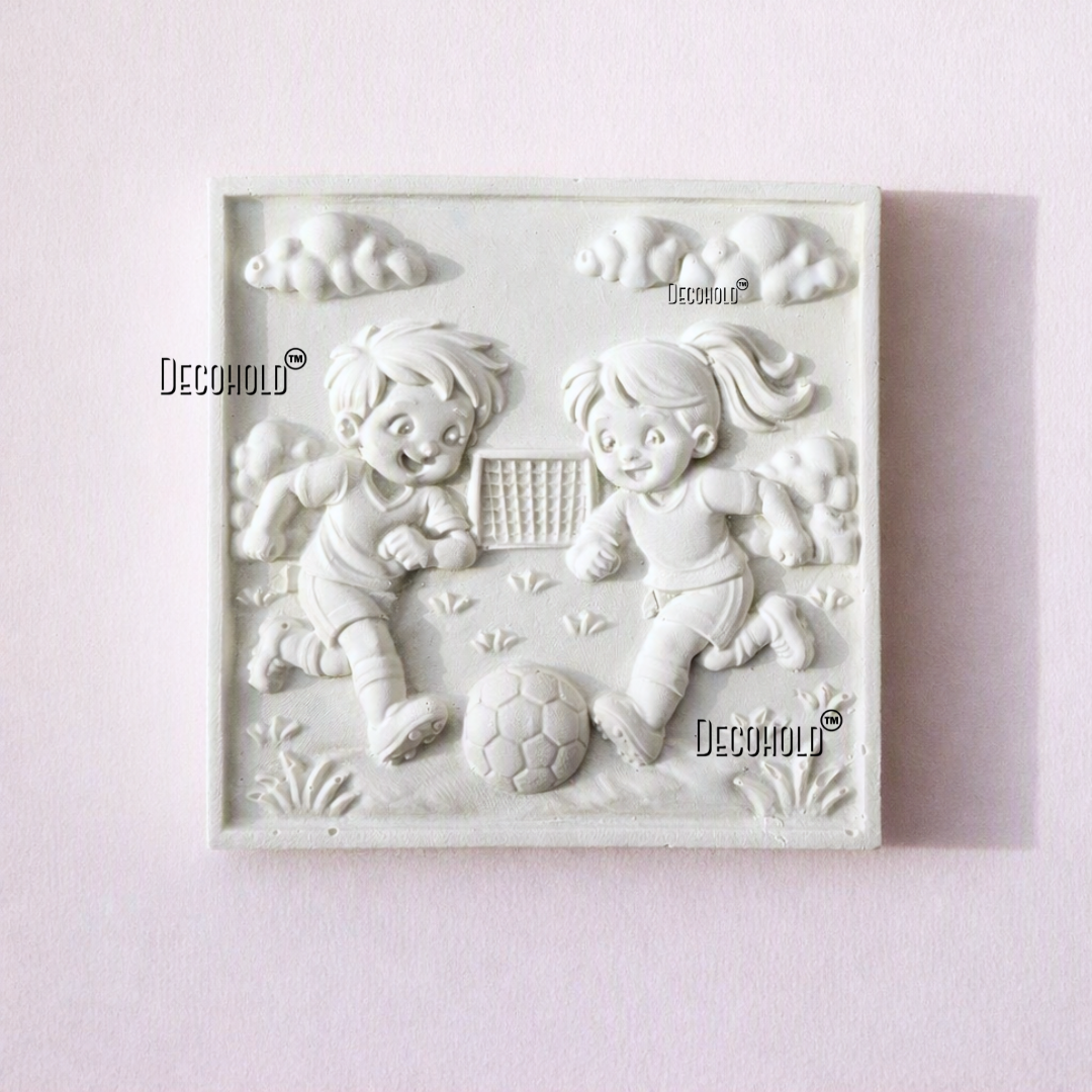 Football Keepsake Canvas Silicone Mold