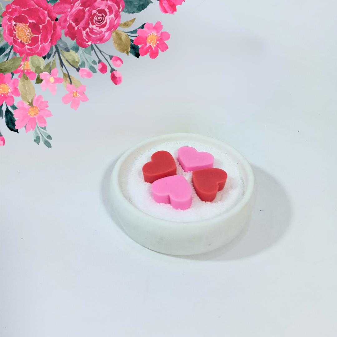 Plain Heart Candle Topped Mold