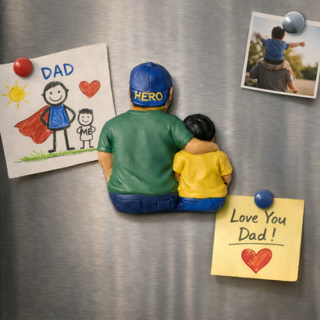 Dad and Son Mold (Kids Paint Kit)