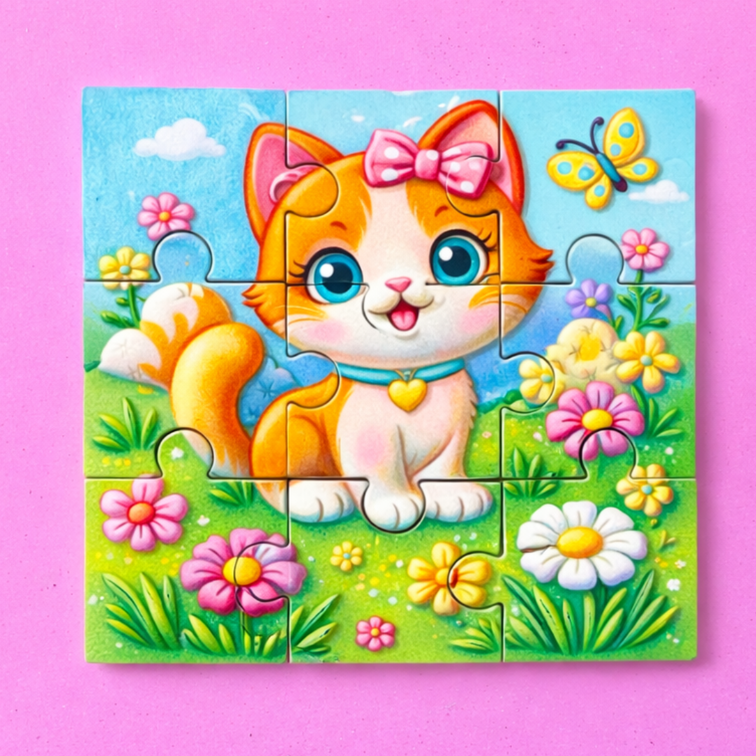 Cat Puzzle Mold