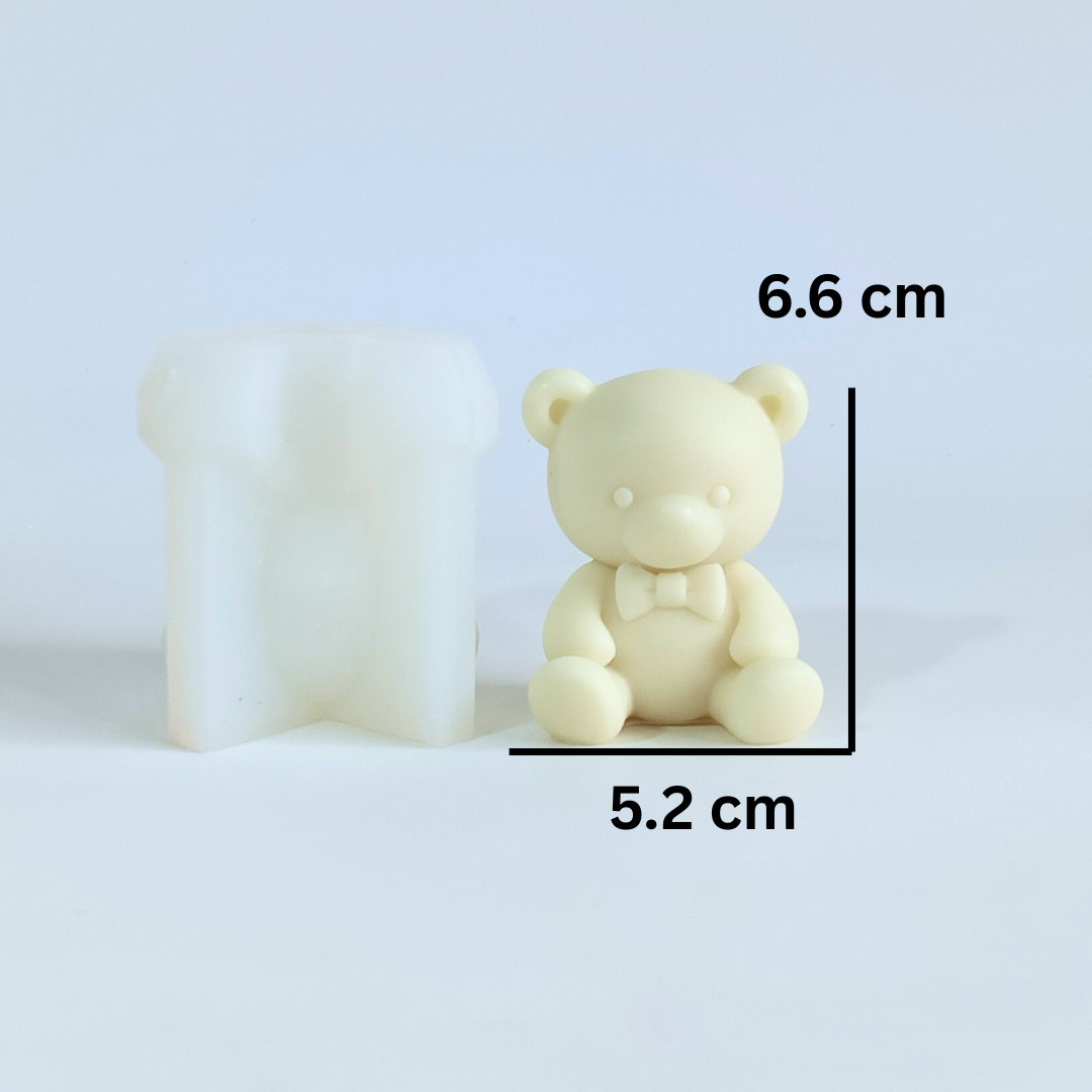 Bowtie Teddy Mold (Big)