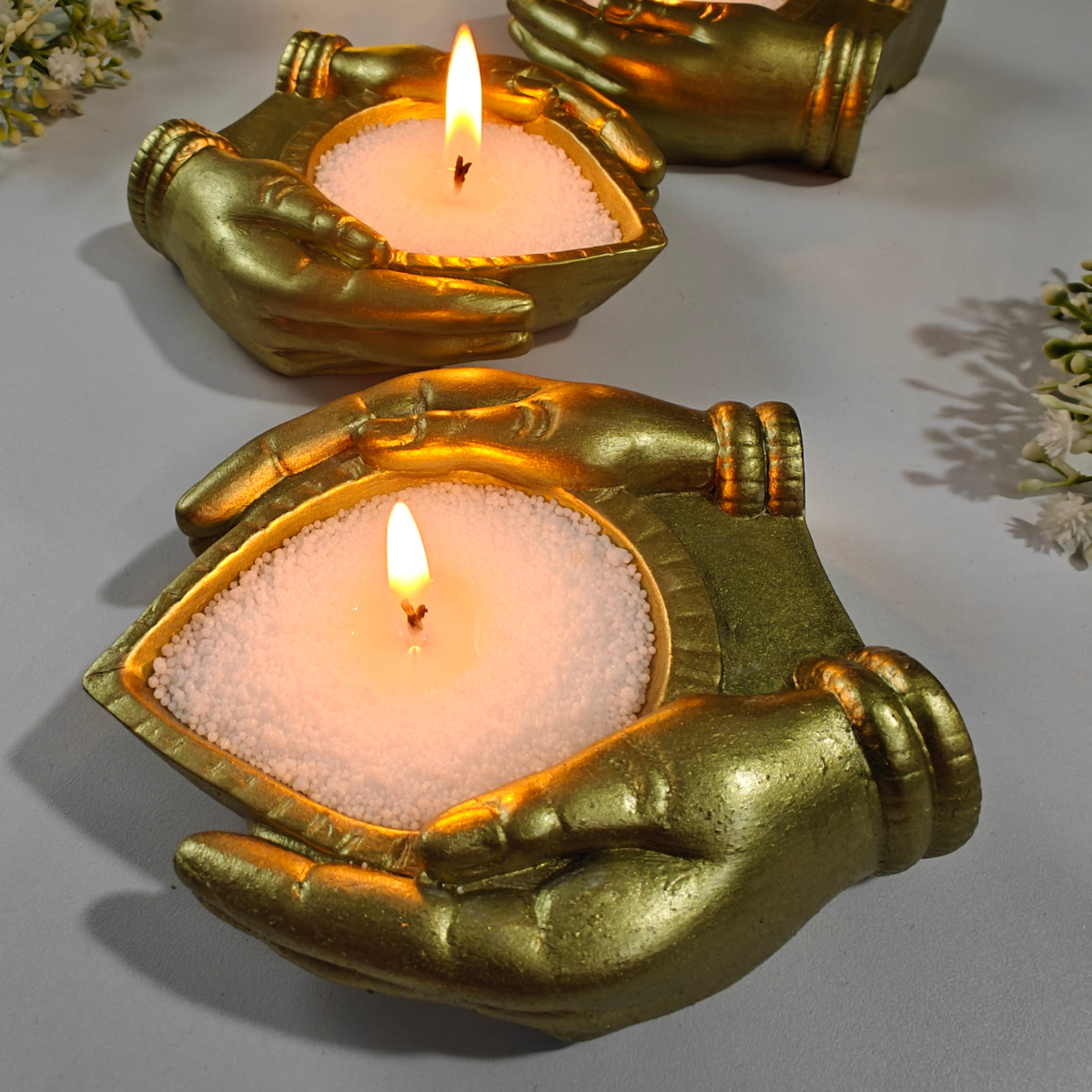 Arpan Diya Mold for concrete diy art and handmade products for festivals and diwali