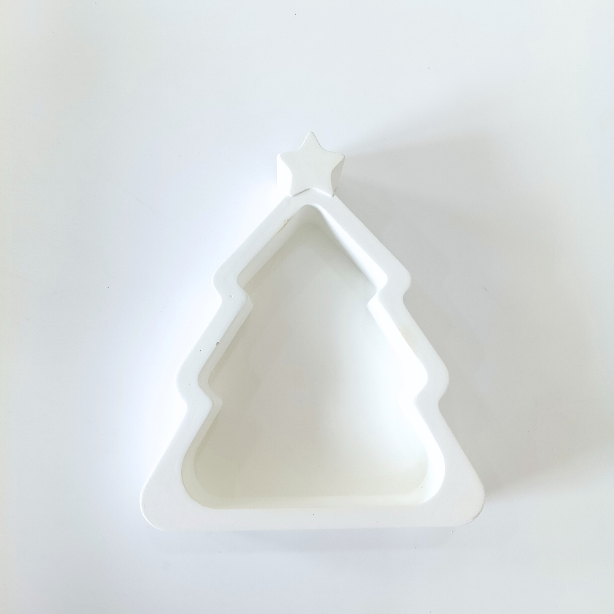 Christmas Tree Dish Mould for diy concrete, jesmonite, resin and candle handmade decor