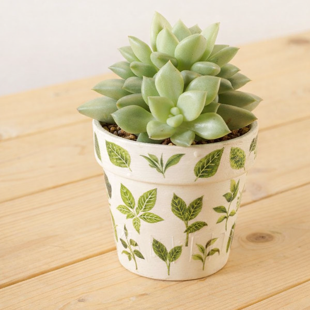 Fresh Leaves (1 Sheet: Water Transfer Sticker)