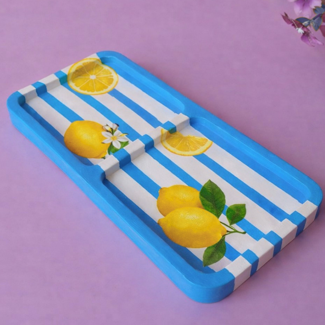 Fresh Lemon (1 Sheet: Water Transfer Sticker)
