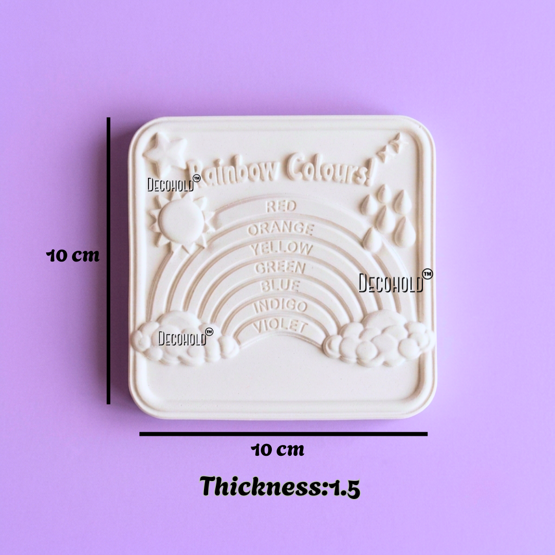 Rainbow Keepsake Silicone Mold