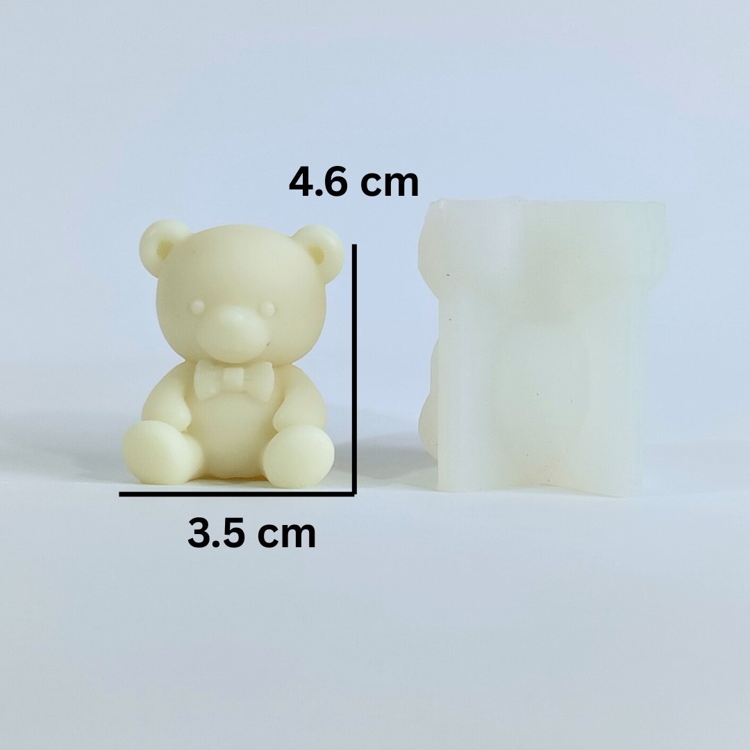 Bowtie Teddy Mold (Small)