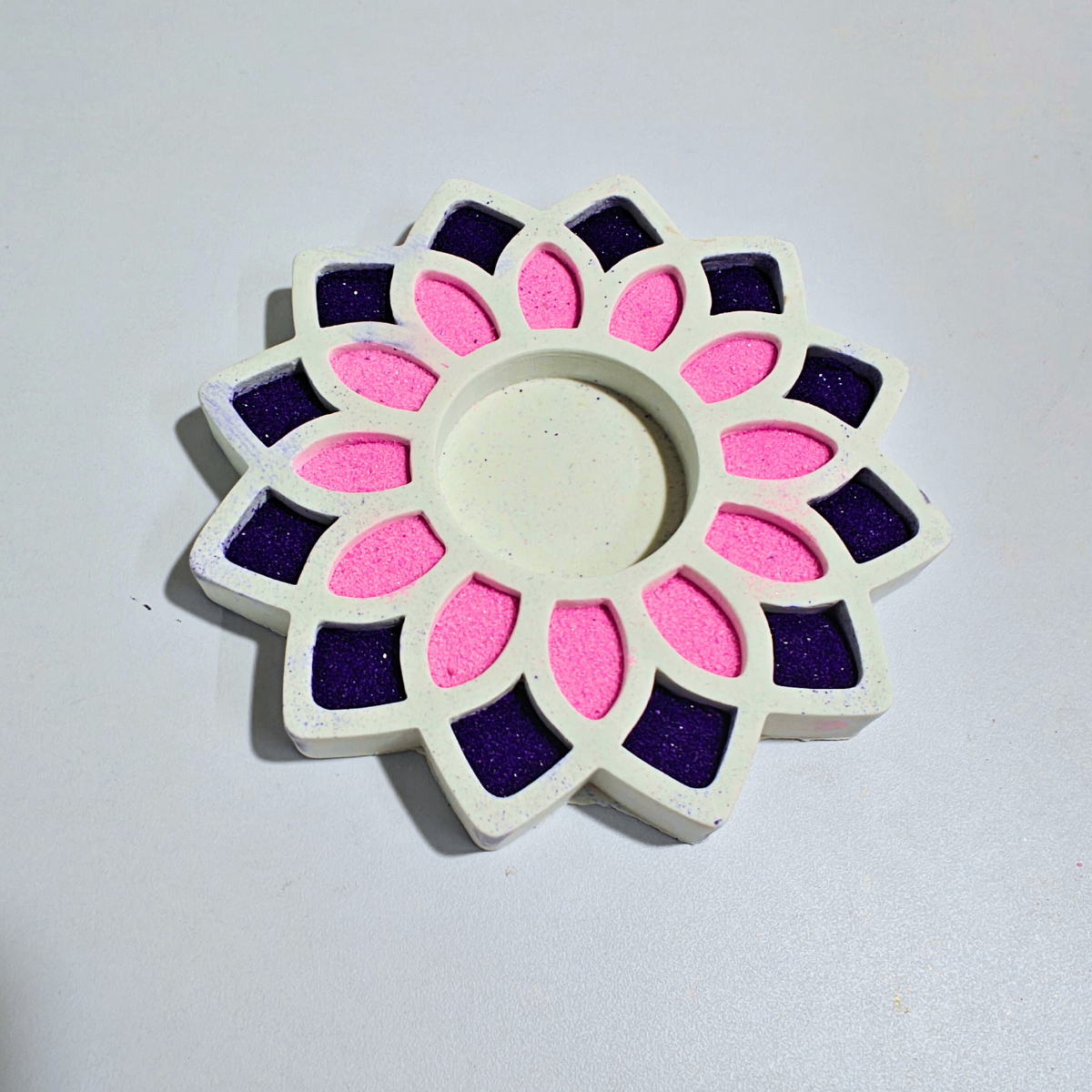 Kalakruti Tealight Holder mould for diy cement concrete jesmonite craft