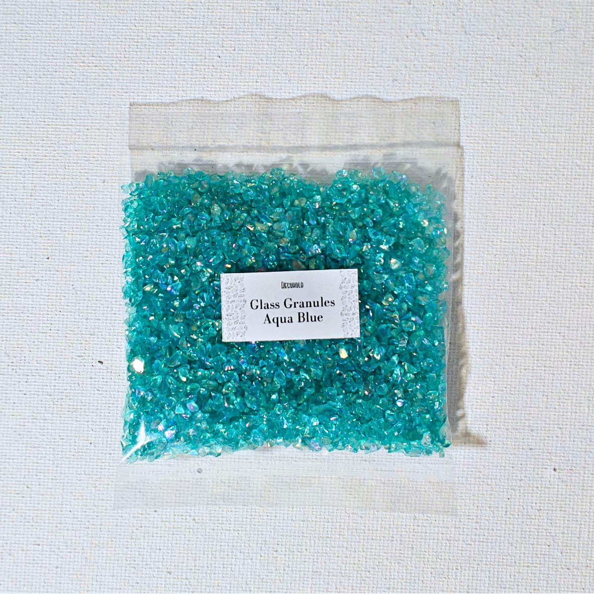 Light Blue Glass Grannules