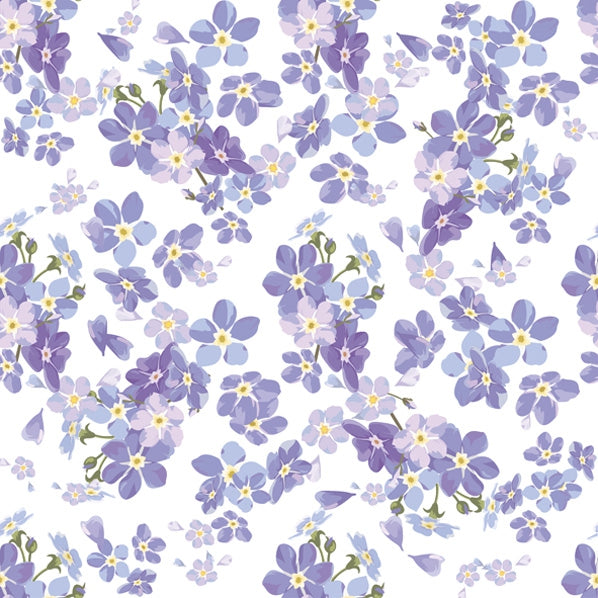 Lilac Flower Decoupage