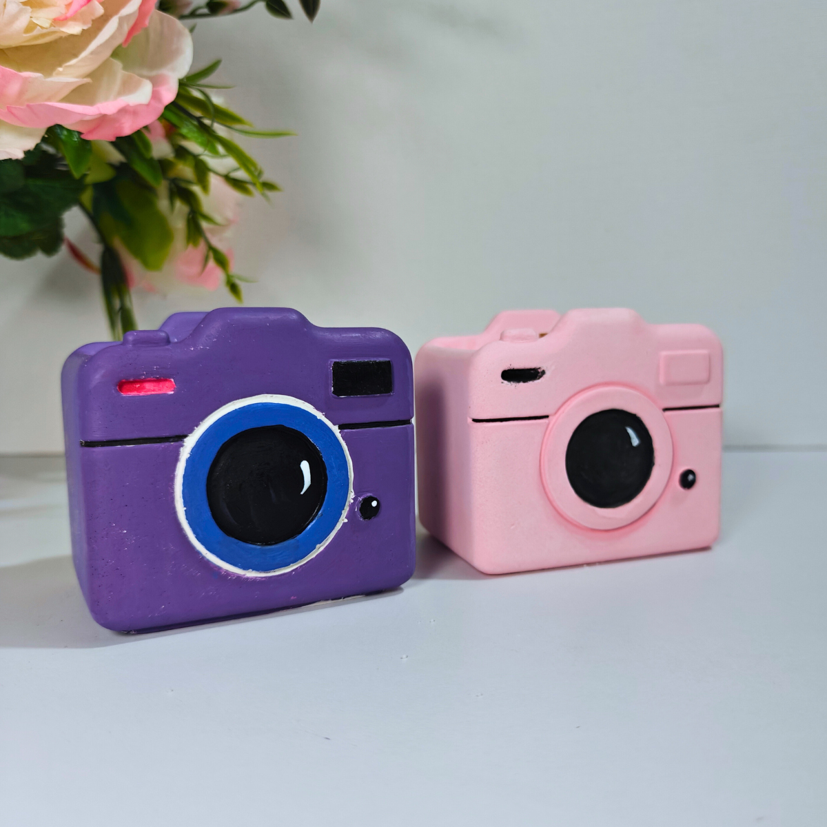 Mini camera mould for concrete resin jesmonite diy handmade art