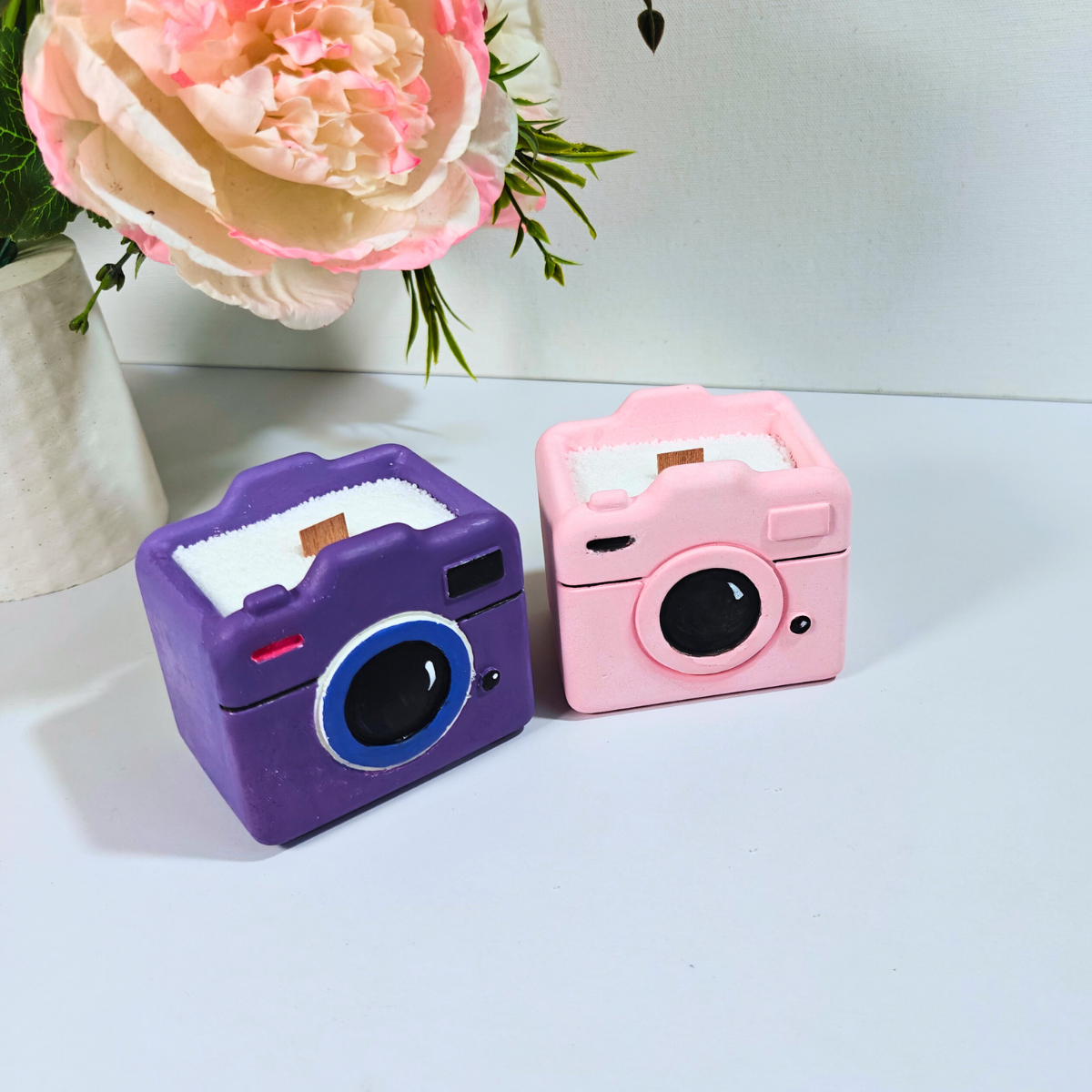 Mini camera mould for concrete resin jesmonite diy handmade art