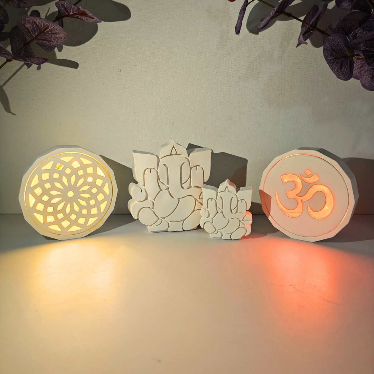 OM Light Decor Mould for concrete cement resin jesmonite diy handmade craft