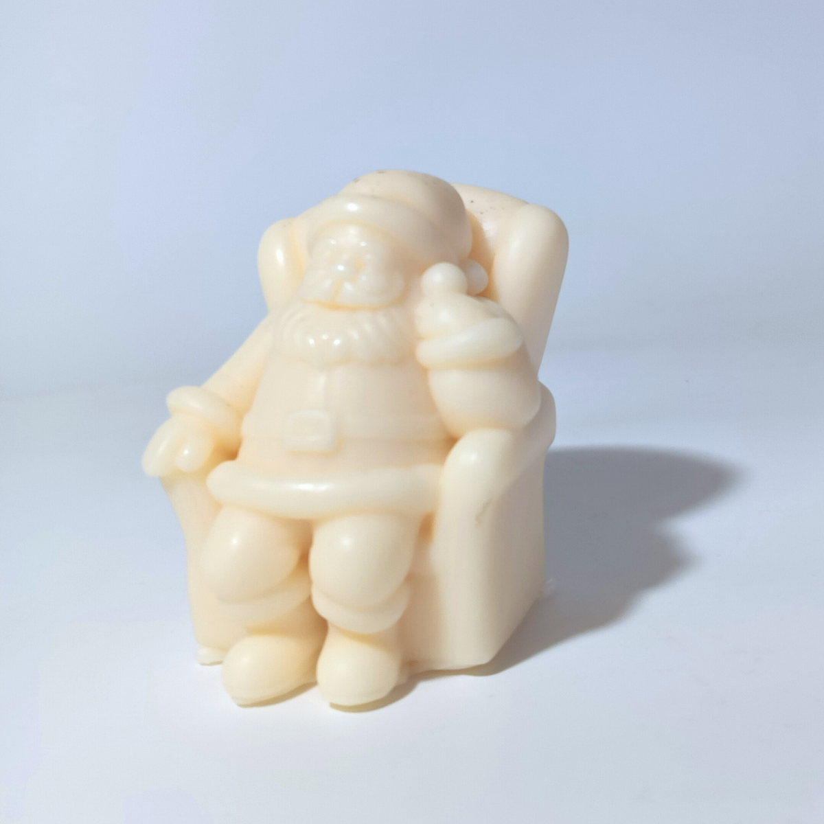 Santa Off Duty Candle Mould for diy concrete, jesmonite, resin and candle handmade decor