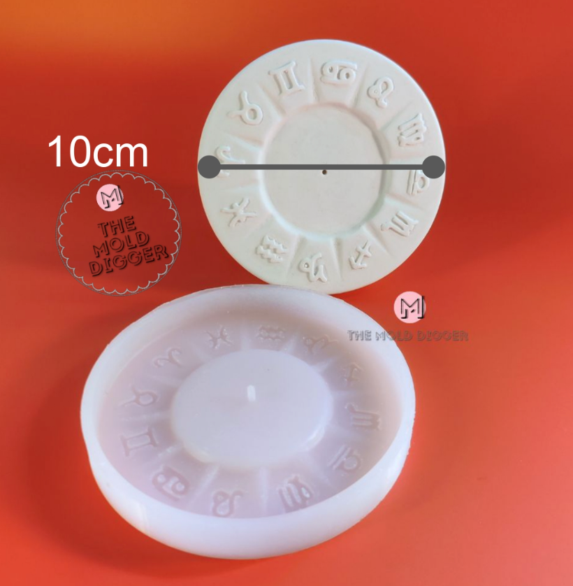 Zodiac Agarbatti Holder Mold