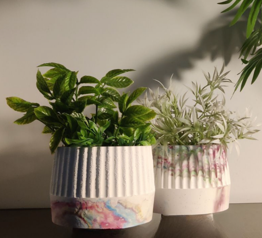 Corner Table Planter Mold