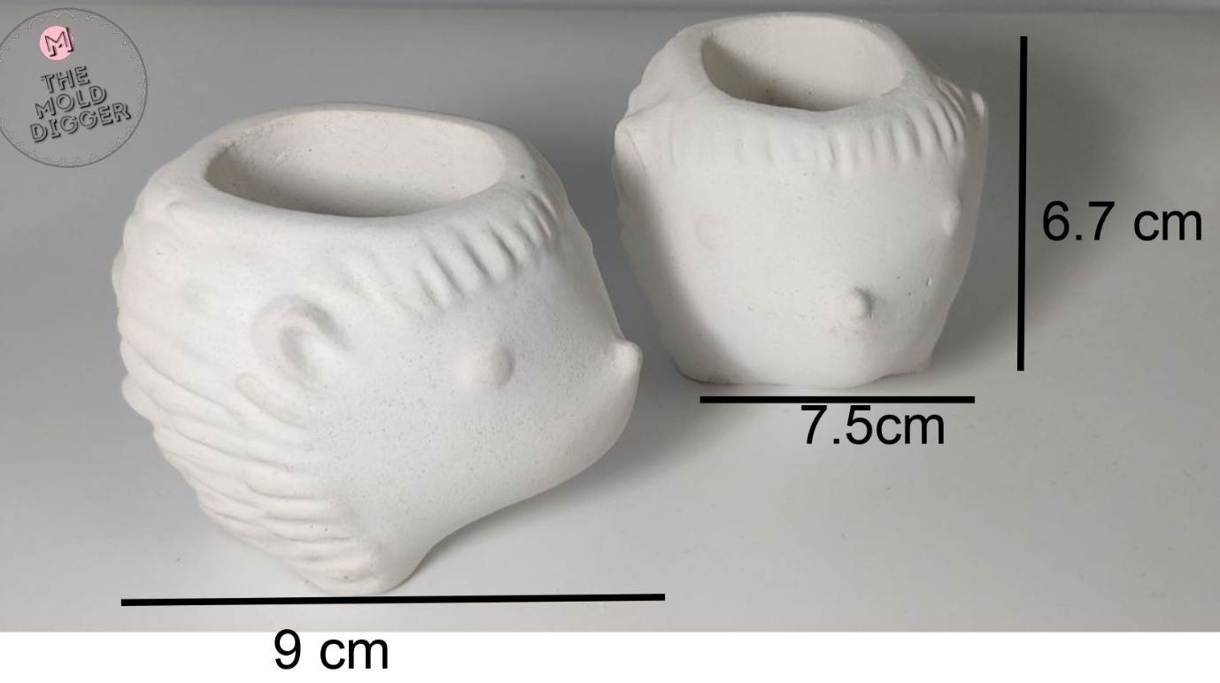 Baby Porcupine Planter Mold
