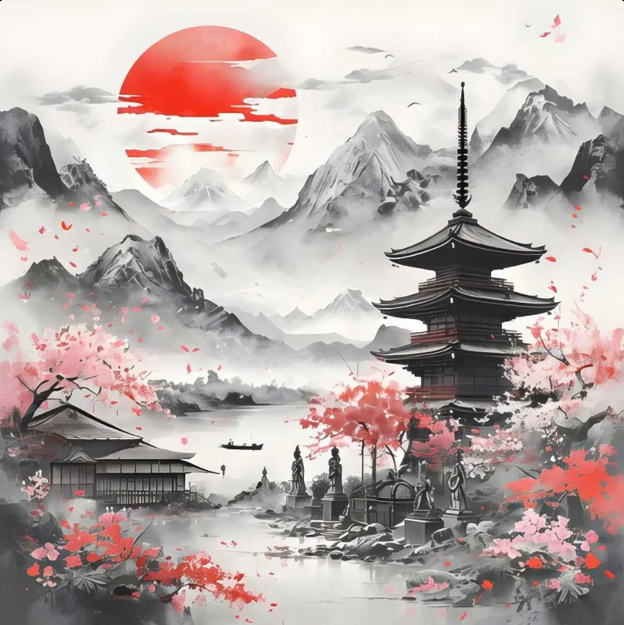 Japan Tour Decoupage (1 Tissue)