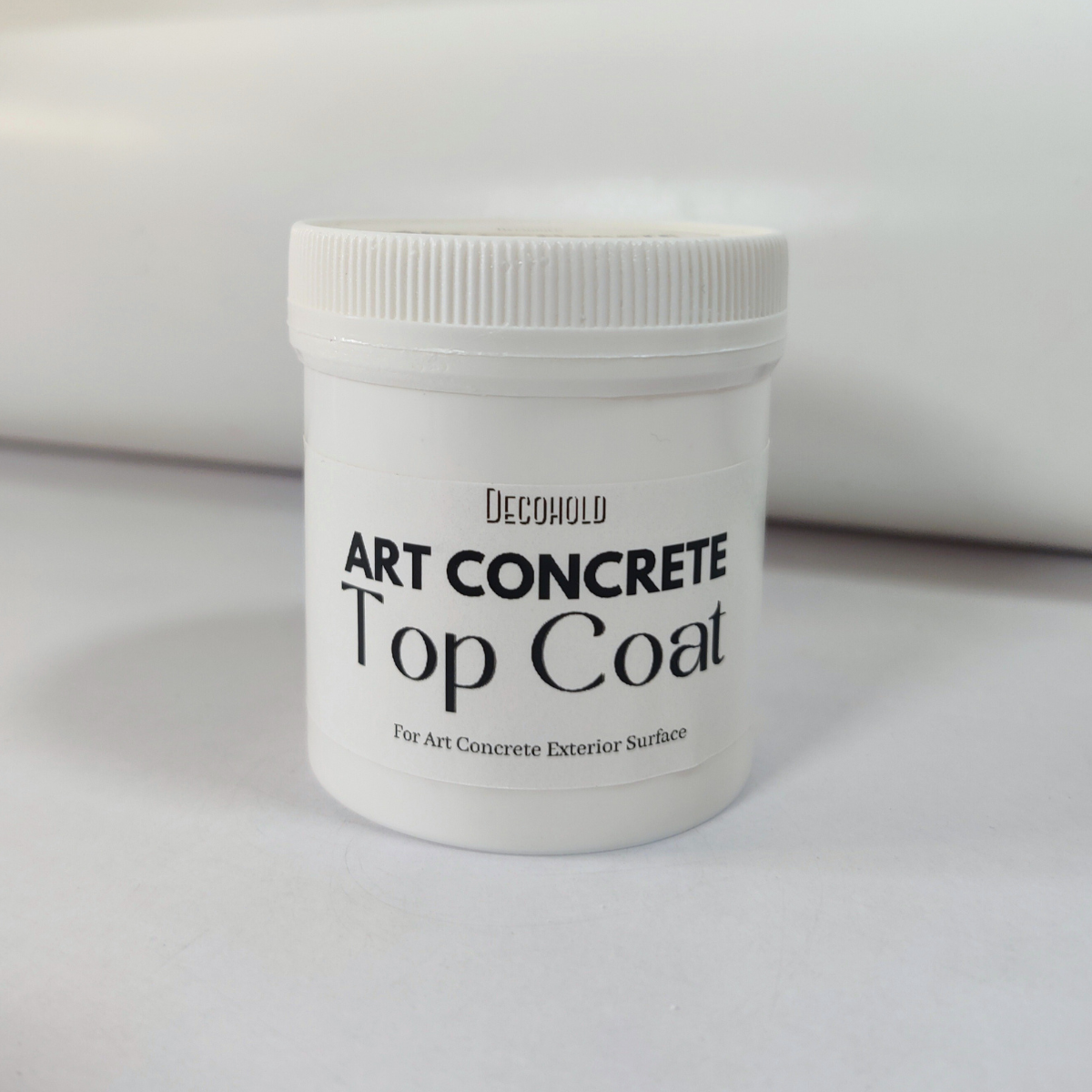 art concrete top coat