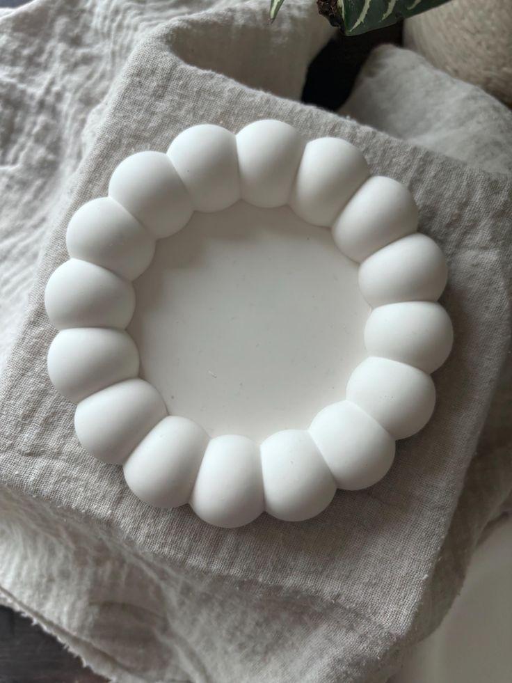 Bubble coaster mould for diy concrete, jesmonite, resin and candle handmade decor