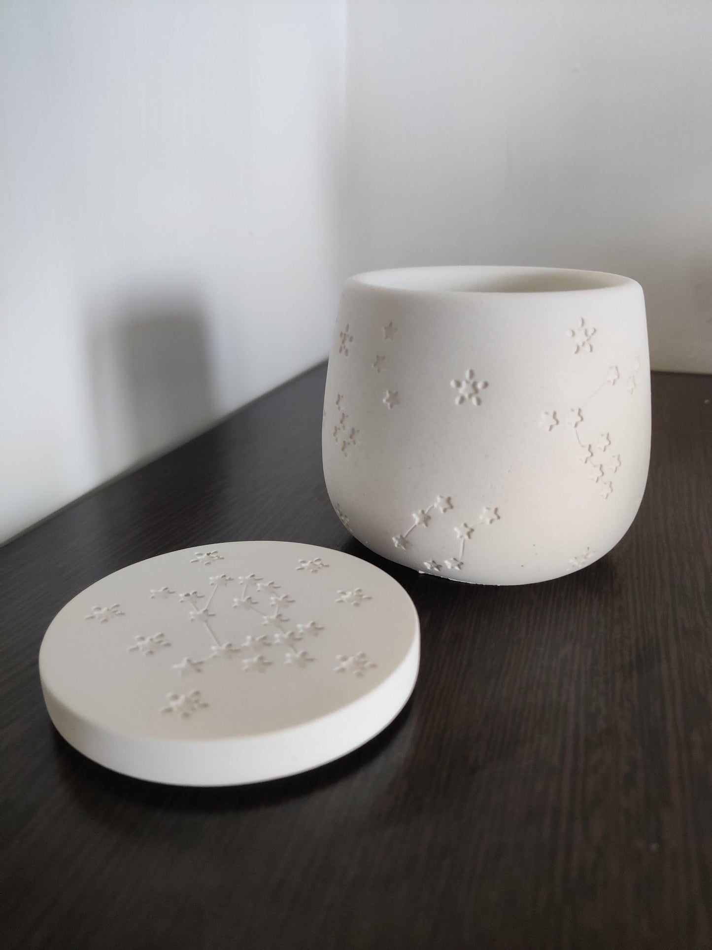 embossed star jar mould