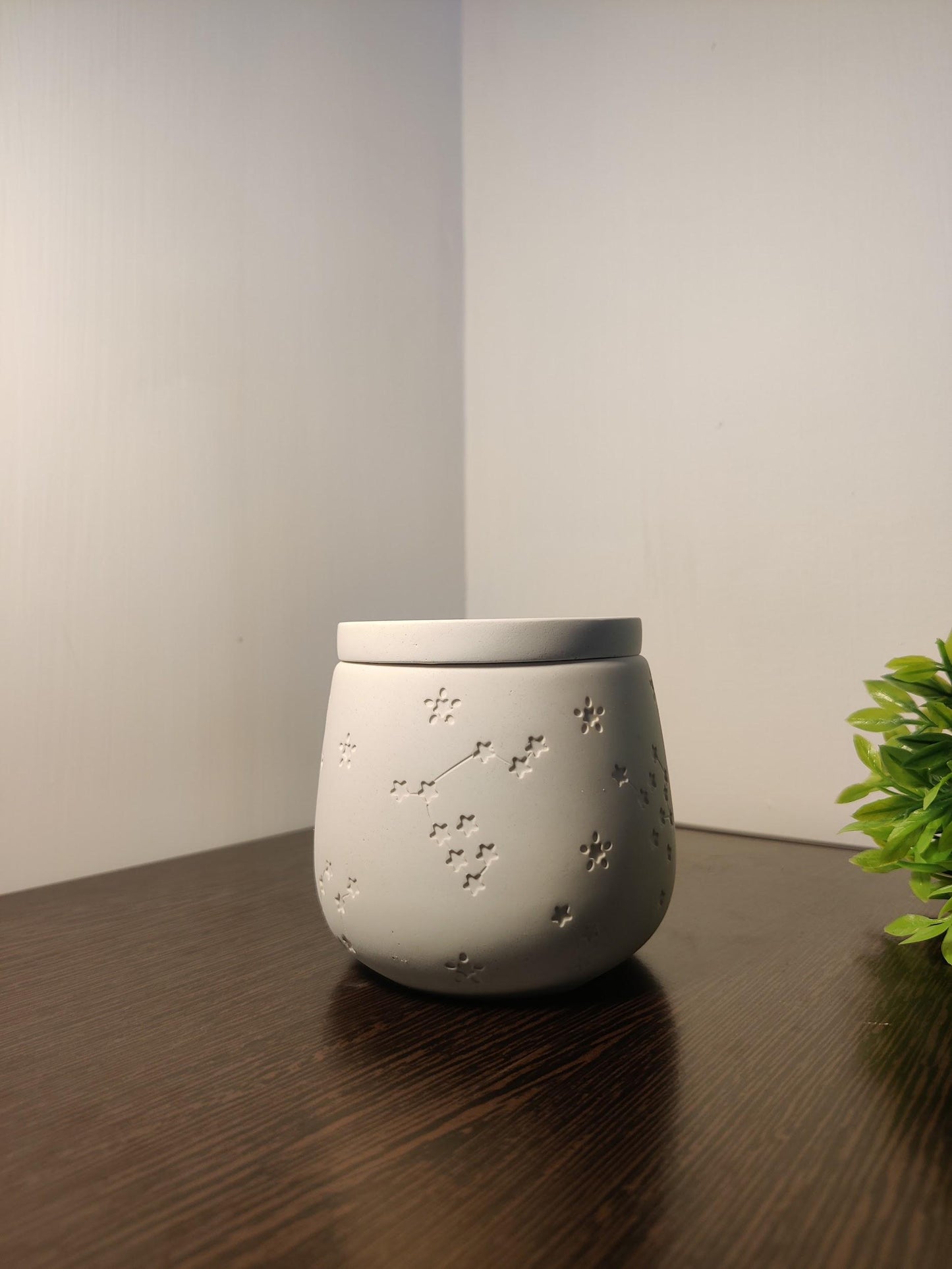 embossed star jar mould