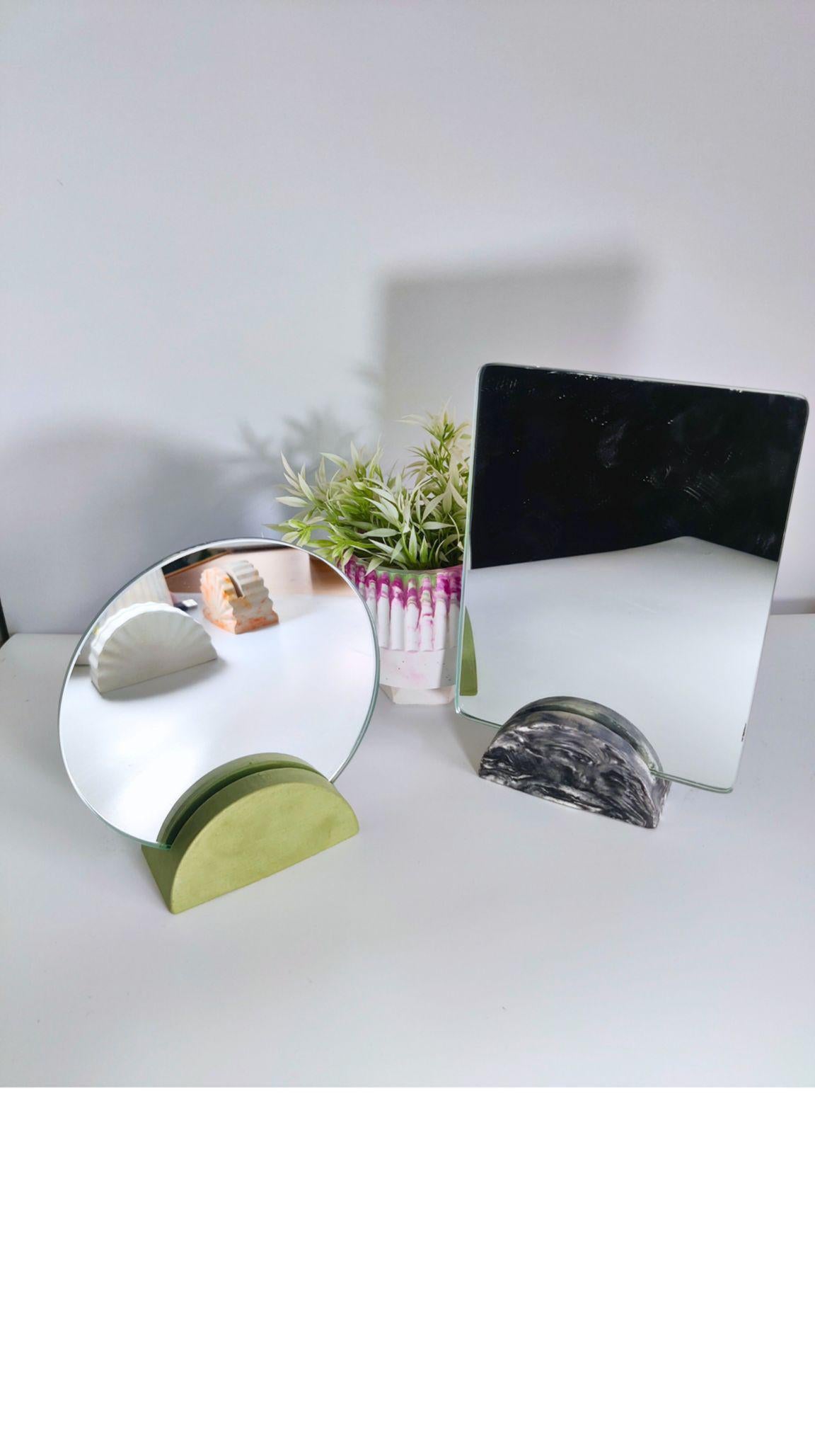 (COMBO) Sunrise and Half Moon Mirror Holder Molds