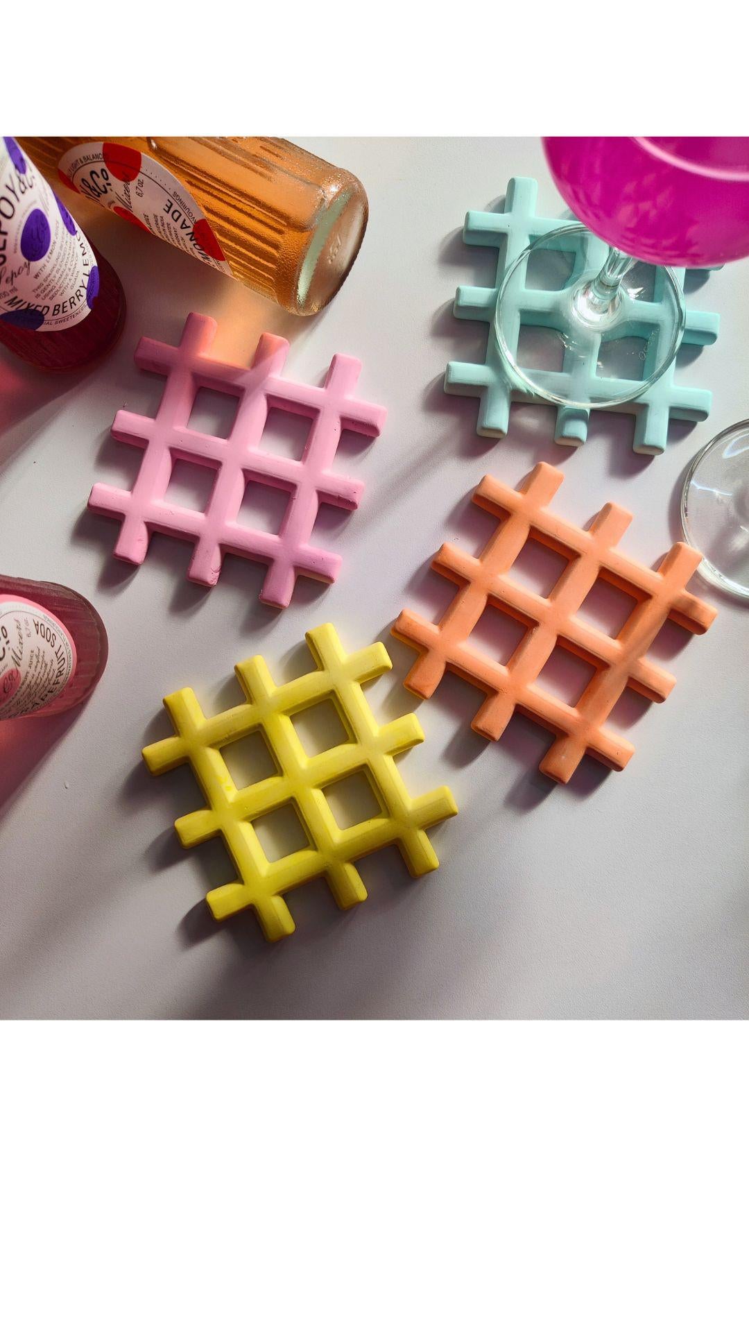 Hashtag Coaster Mold