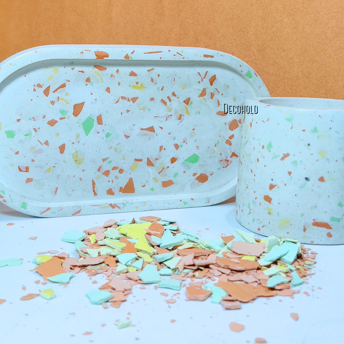 Yellow Terrazzo Chips (100 g)