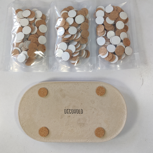 Cork Dot Stickers (100 Dots)