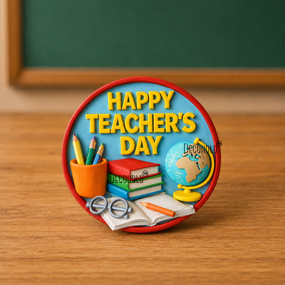 Happy Teacher's Day Silicone Mold