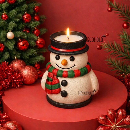 Snowman Jar Silicone Mold