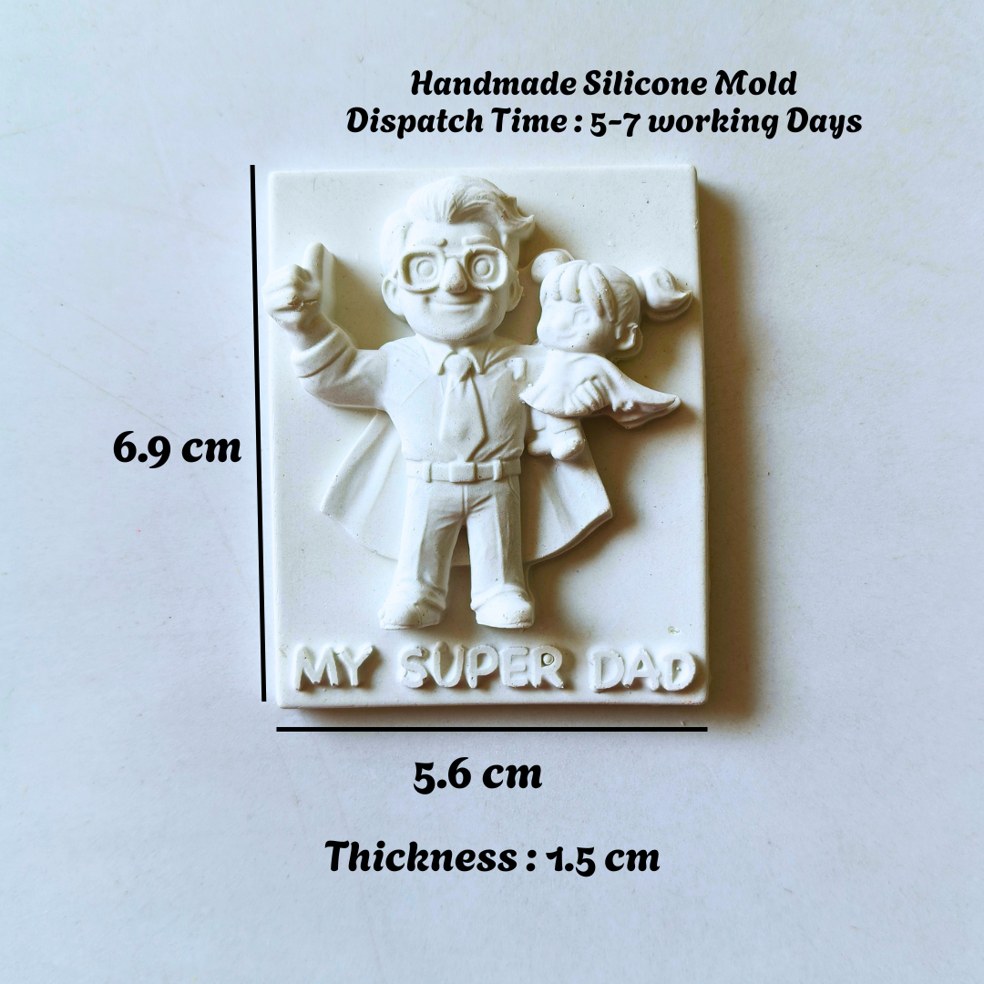 Super Dad Mold (Kids Paint Kit)