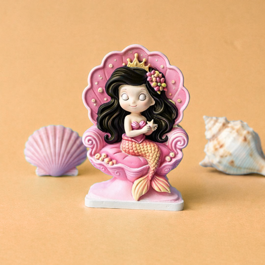 Mermaid Mold (Kids Paint Kit)