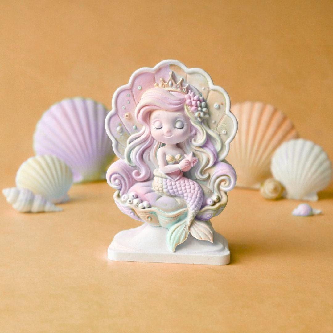 Mermaid Mold (Kids Paint Kit)