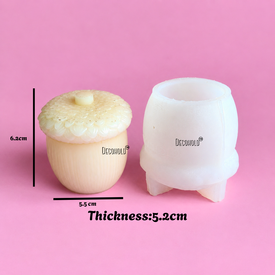 Hazelnut Candle Silicone Mold