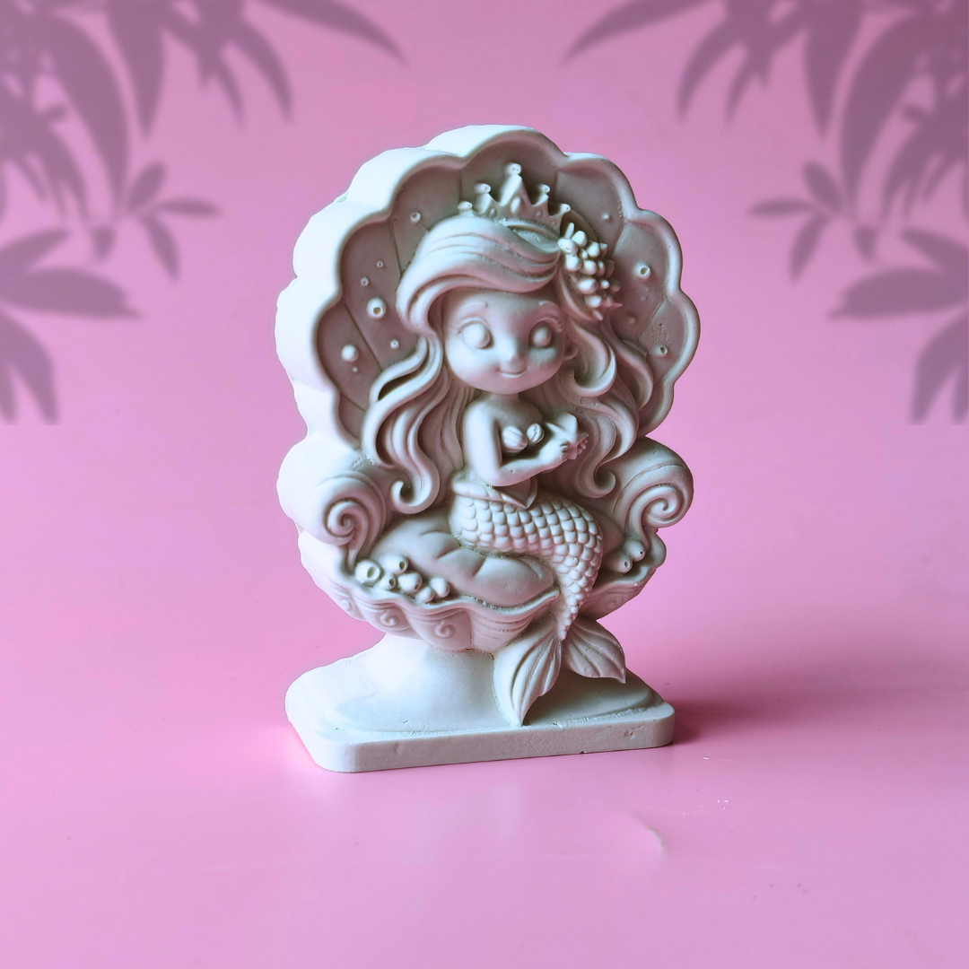 Mermaid Mold (Kids Paint Kit)