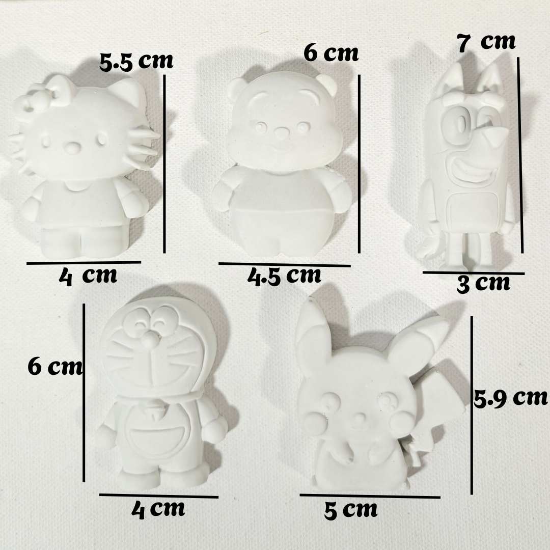 Cartoon Mold (Kids Paint Kit)