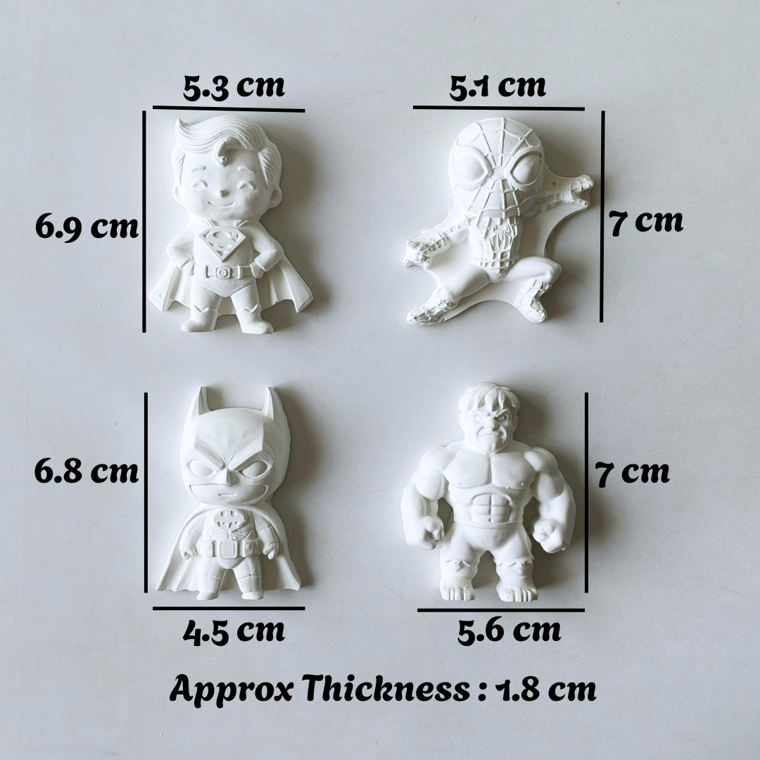 Superhero Theme Mold (Kids Paint Kit)