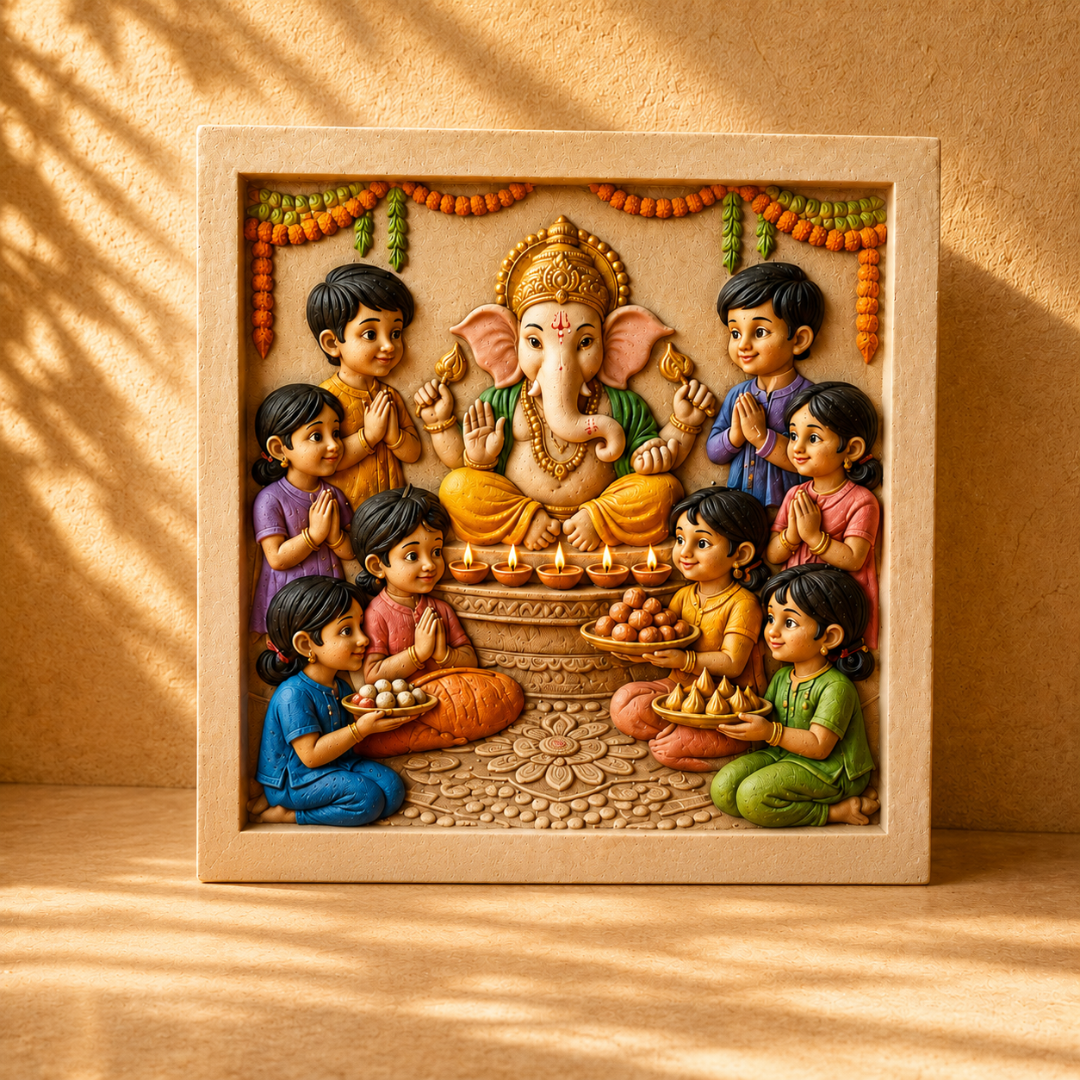 Ganesh Utsav Keepsake Canvas Mold