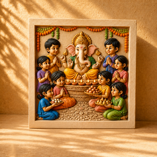 Ganesh Utsav Keepsake Canvas Mold