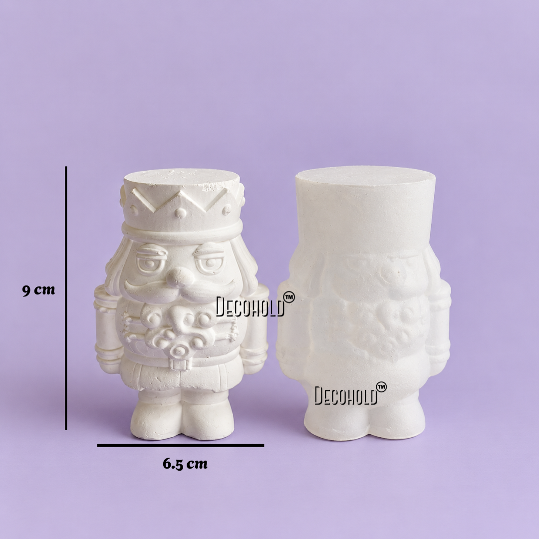 Christmas Nut Cracker Candle Mold