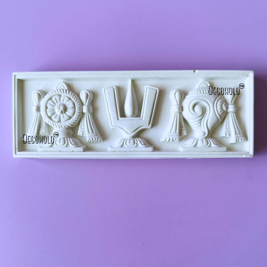 Shankha Chakra Namam Silicone Mold