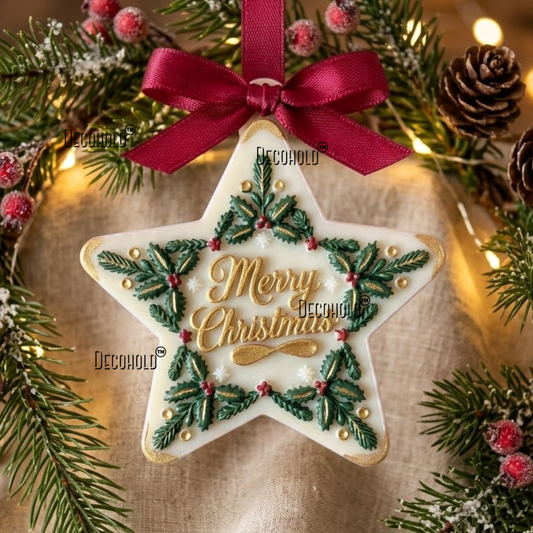 Star Christmas Wax Sachet Mold